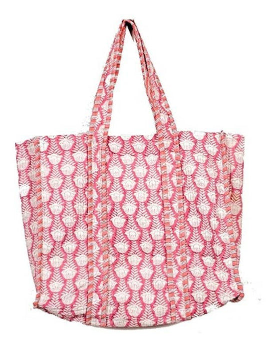 Organic Reversible Quilted Tote Bag | 40P575