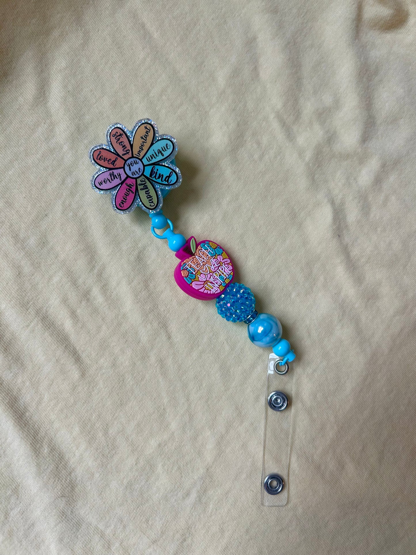 Beaded Badge Reels, LIVE!!